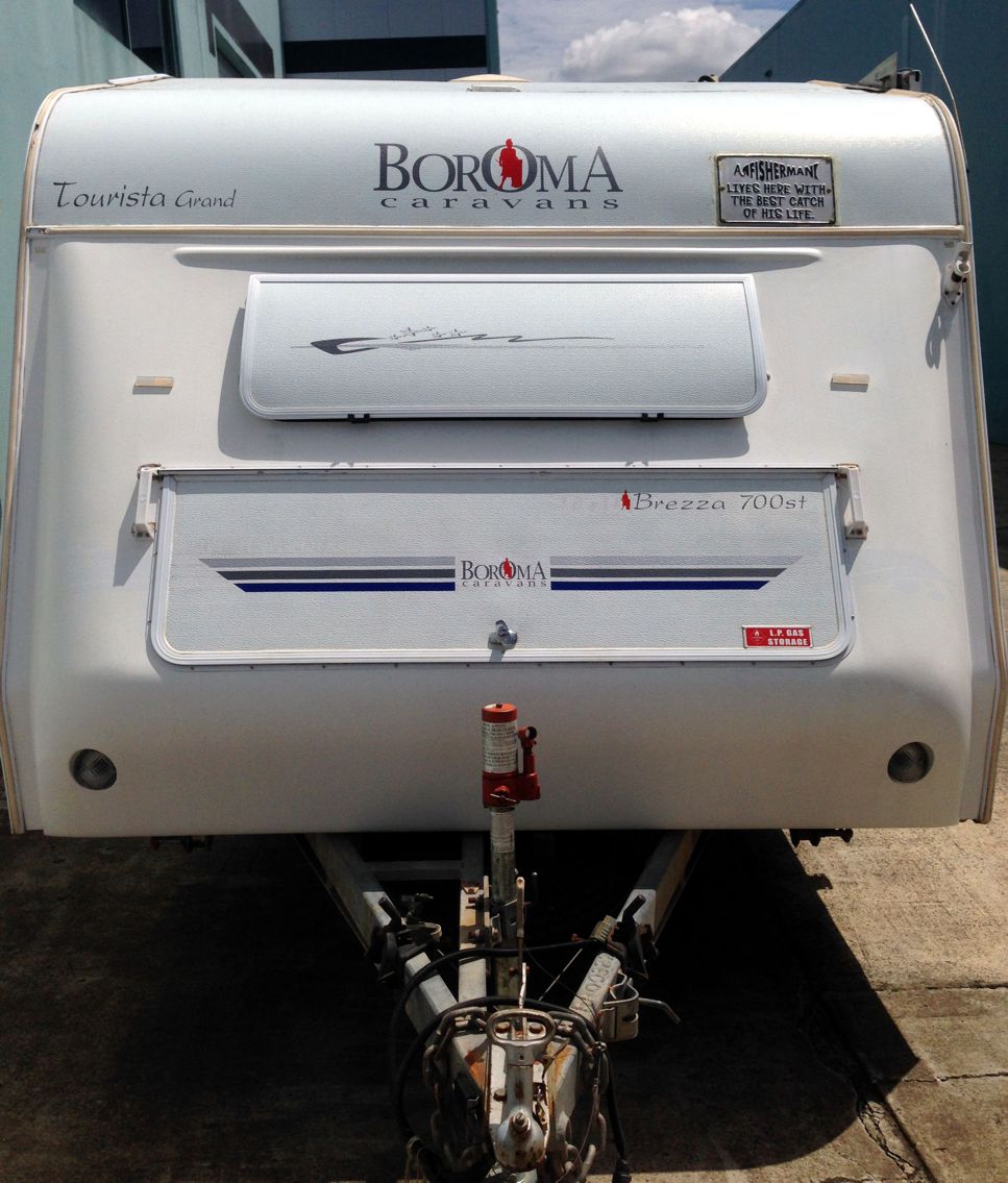 Caravan front